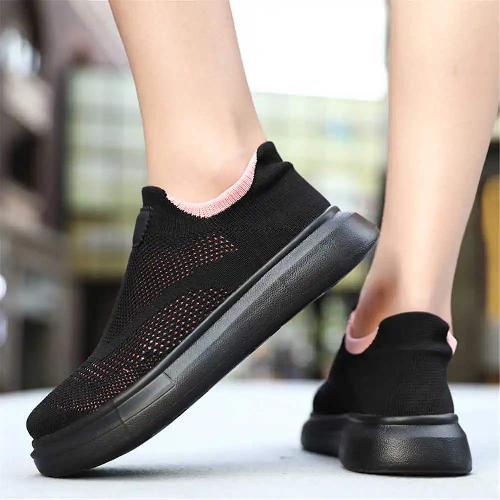 Best Streetwear Brand Uk - Platform Stockings Brown Shoes For Woman