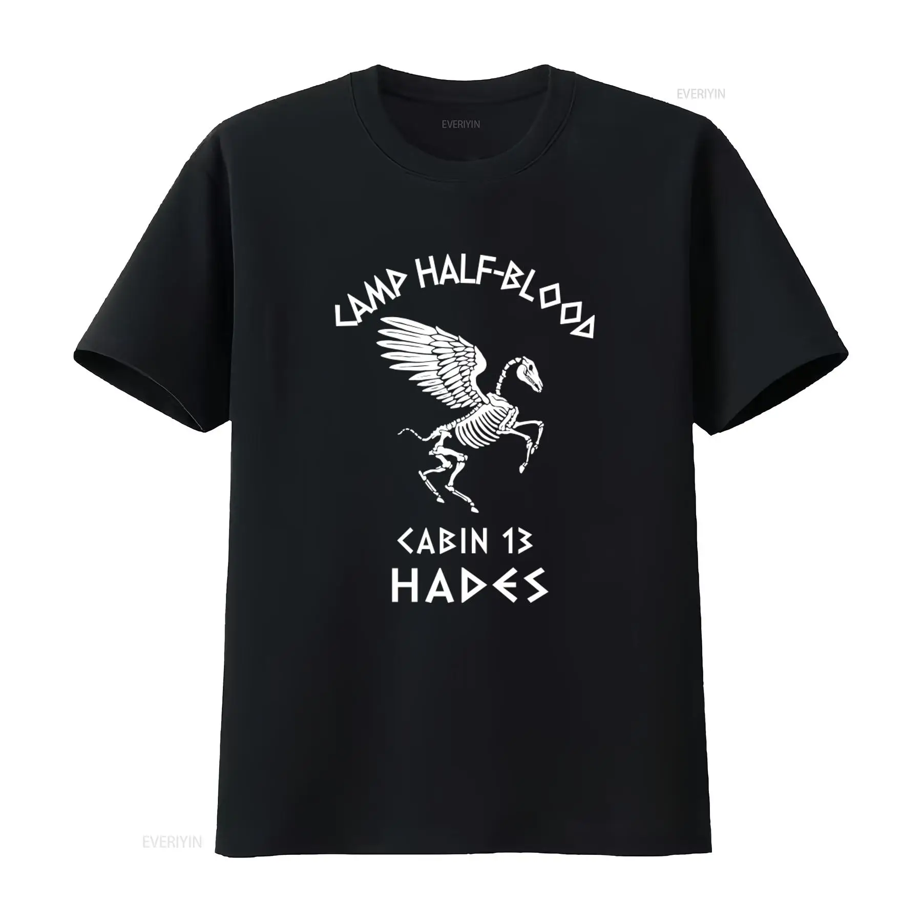 Streetwear Brand T Shirt - Cabin 13 Camp Half Blood Skeleton