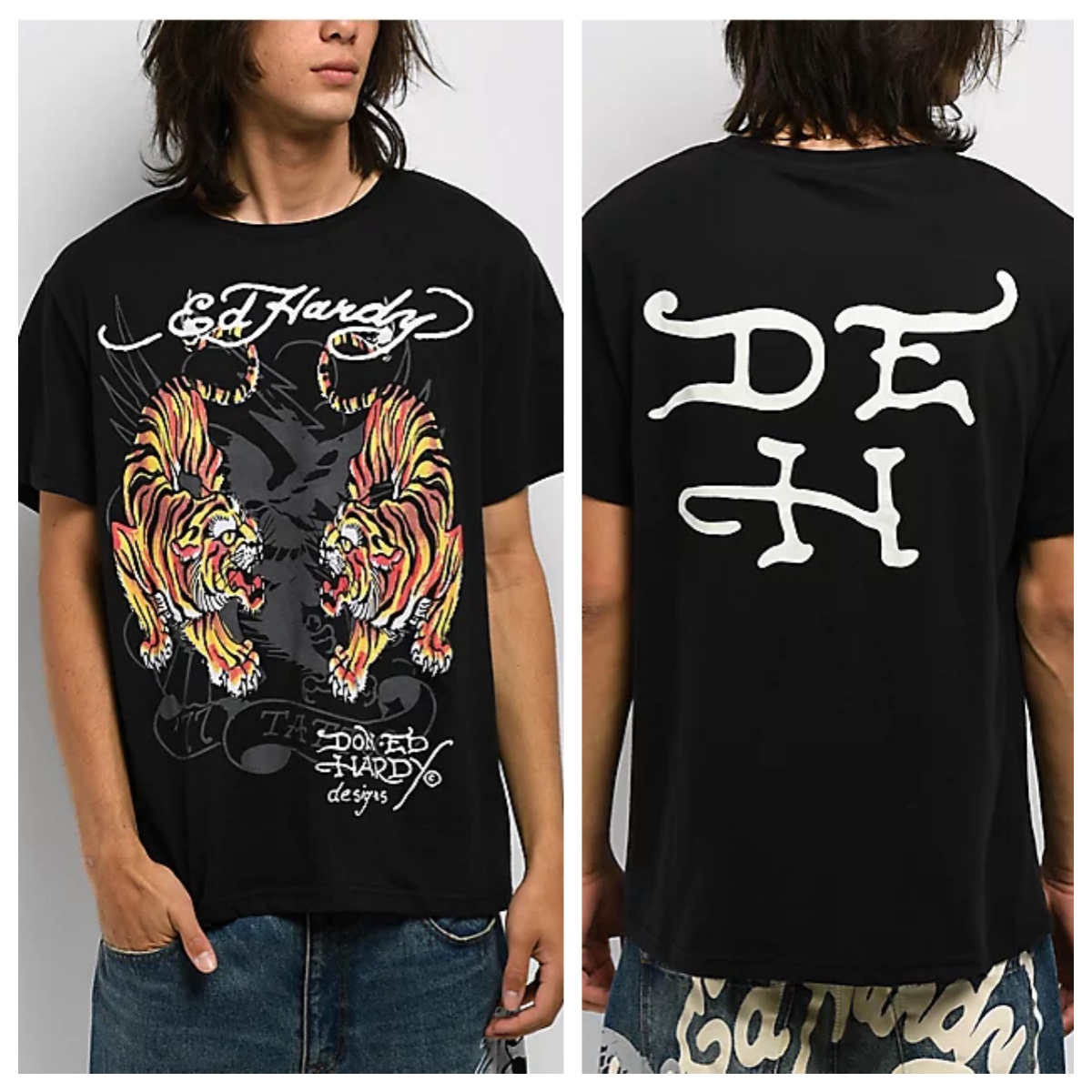 Tigers Ed Tattoo Art Street Tr - Streetwear Brand Tees review and price