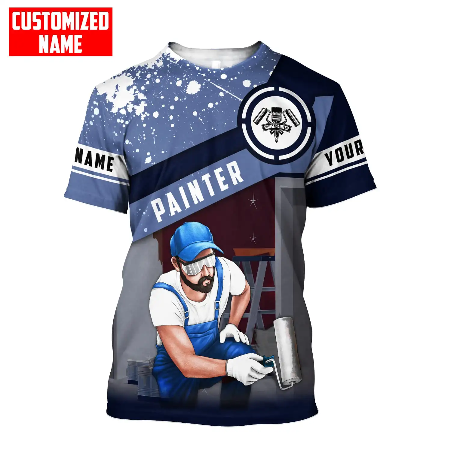 Personalized Name Painter 3D A - Streetwear Brand T Shirt review and price