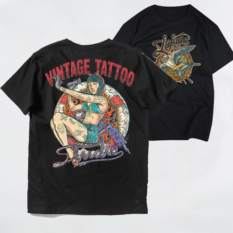 Hot T-shirt European and Ameri - Streetwear Brand Niche review and price