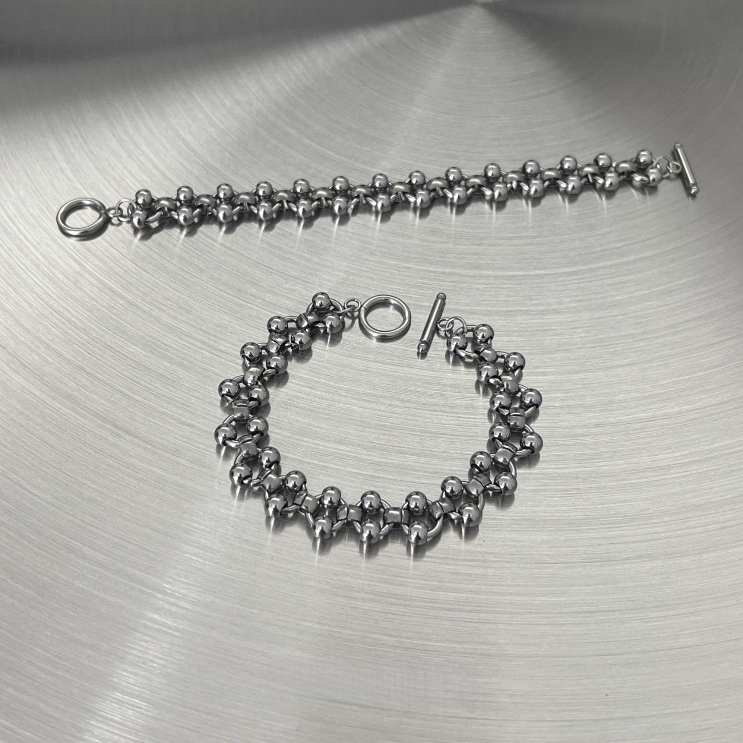 Heavy Punk Hollow Steel Bead B - Streetwear Brand Niche review and price