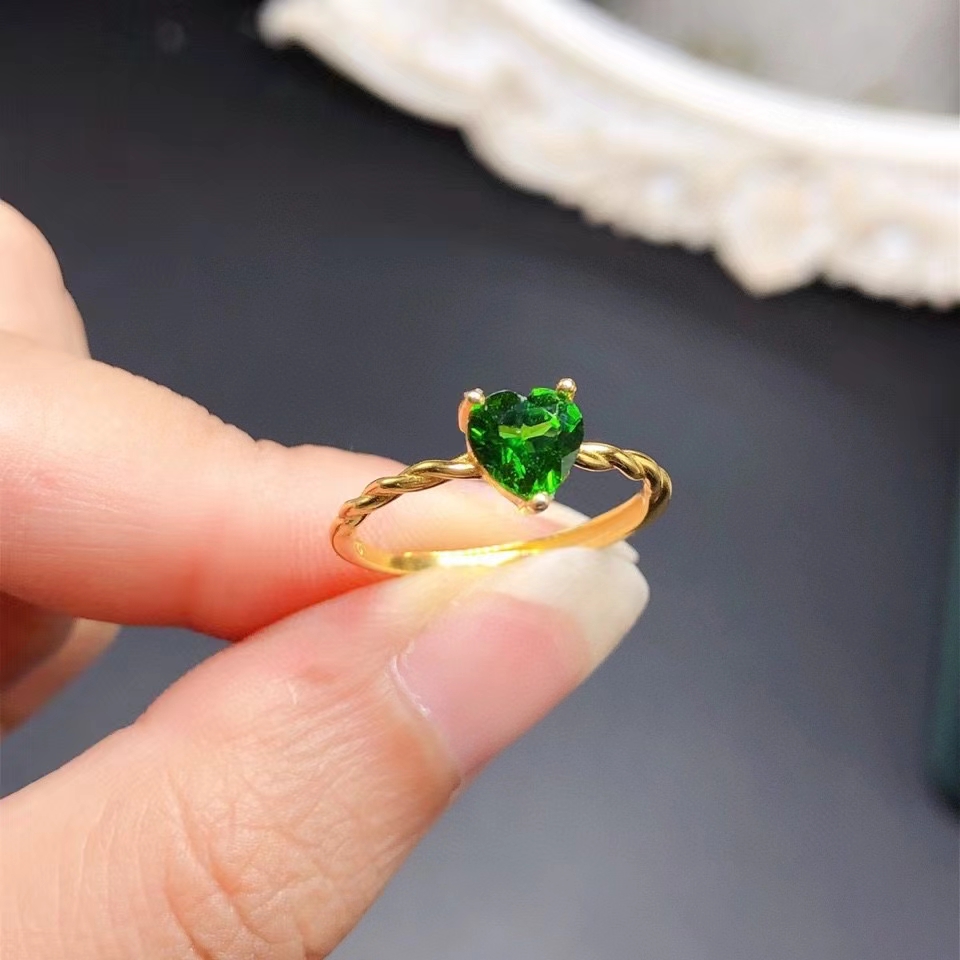 Classsic Heart Gemstone Engage - Chrome Hearts Ring review and price