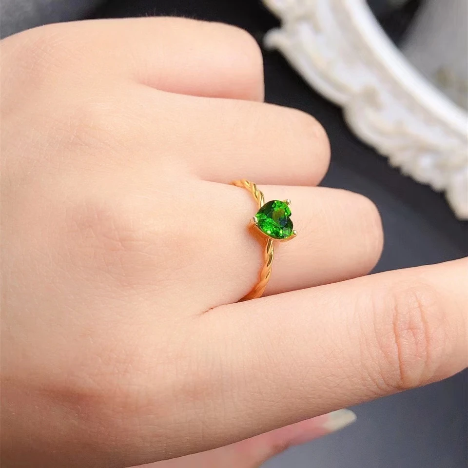 Classsic Heart Gemstone Engage - Chrome Hearts Ring review and price