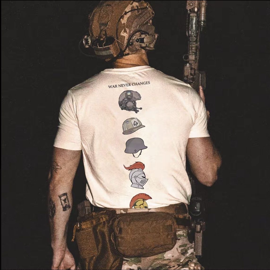 Helmet Evolution History Ameri - Streetwear Brand Tees review and price