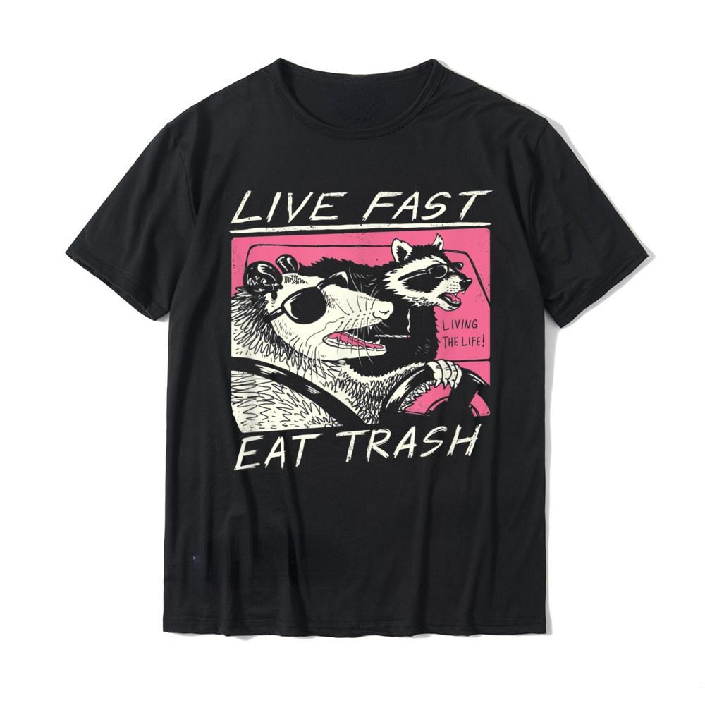 Live Fast! Eat Trash! Man T Sh - Streetwear Brand T Shirt review and price