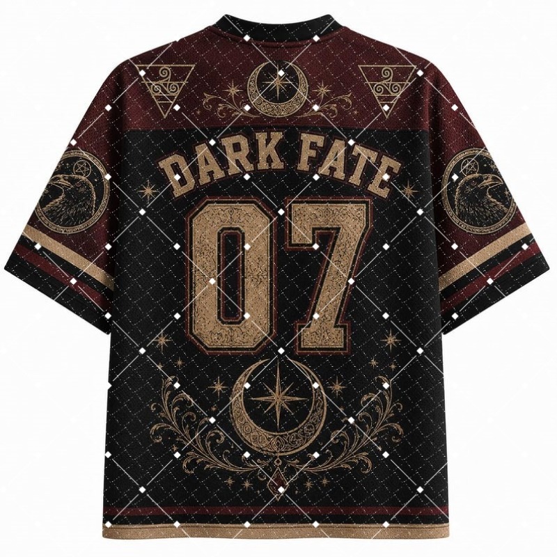 Dark Fate Witch Raven Print V‑ - Streetwear Brand T Shirt review and price