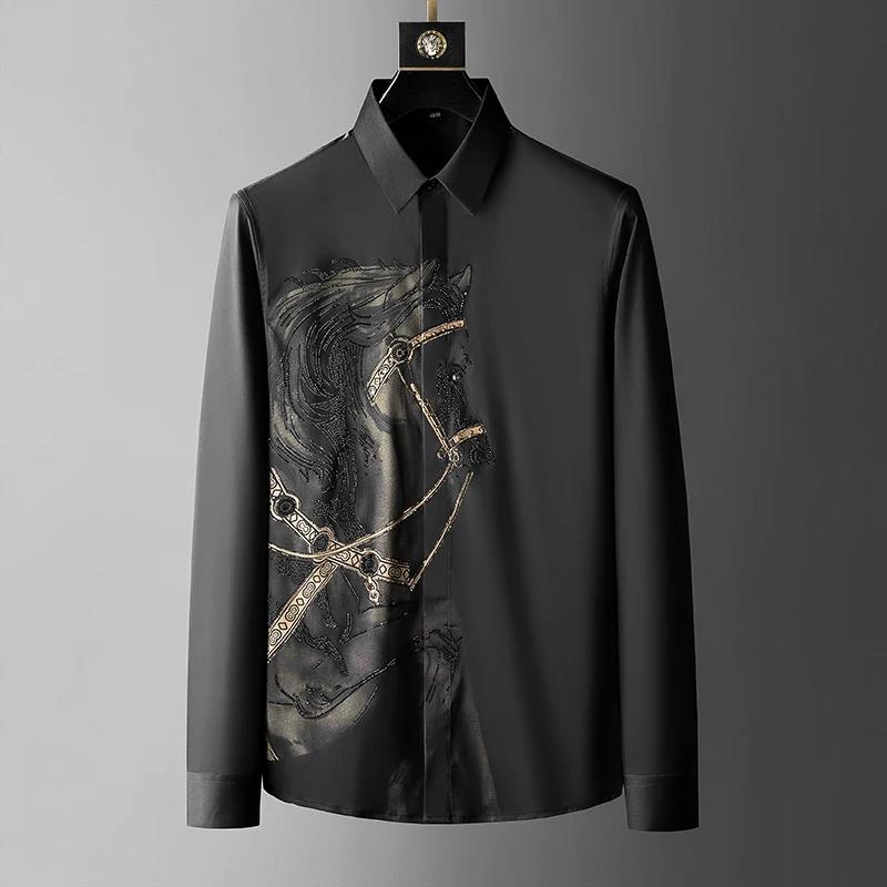 Brand Luxury Men's Shirt 2025  - Streetwear Uomo Brand review and price