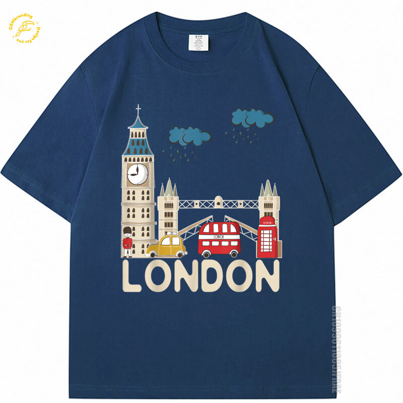 Rainy London Tshirt Cute Souve - Streetwear Brands London review and price