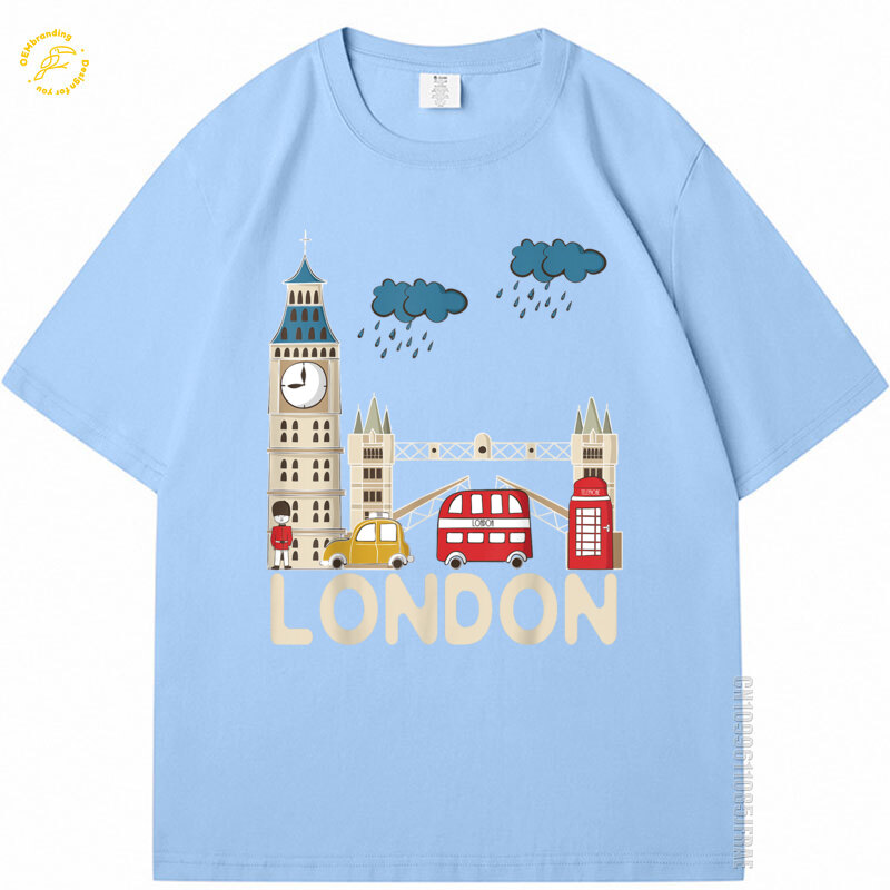 Rainy London Tshirt Cute Souve - Streetwear Brands London review and price