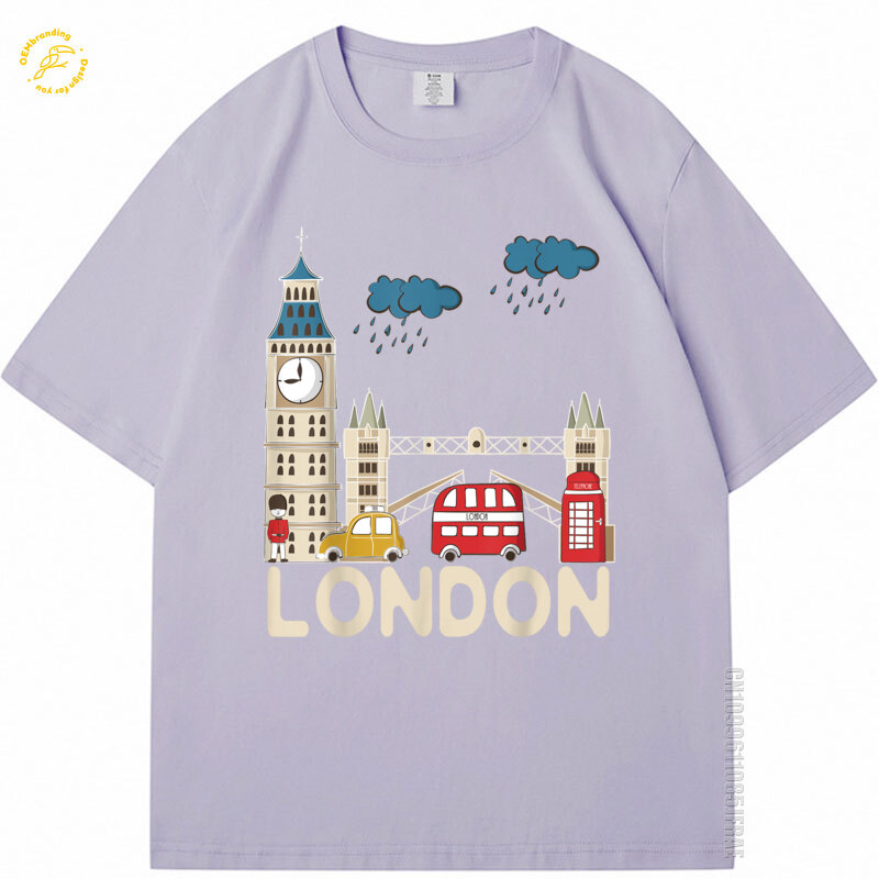 Rainy London Tshirt Cute Souve - Streetwear Brands London review and price