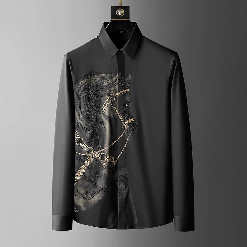 Brand Luxury Men's Shirt 2025  - Streetwear Uomo Brand review and price