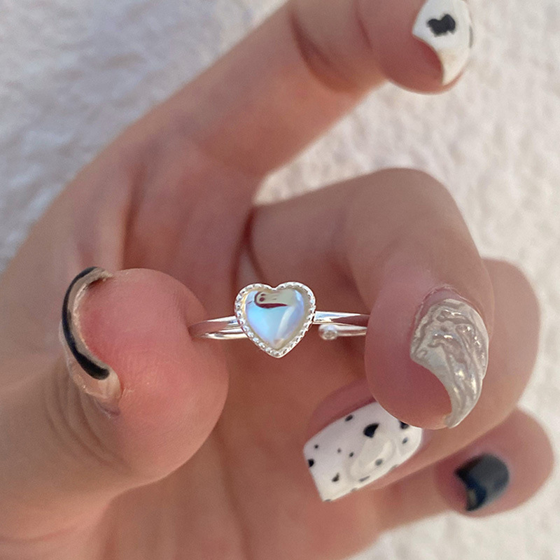 925 Sterling Silver Heart Zirc - Chrome Hearts Ring review and price