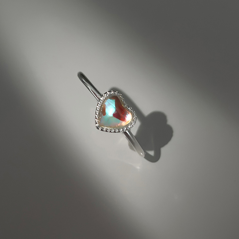 925 Sterling Silver Heart Zirc - Chrome Hearts Ring review and price