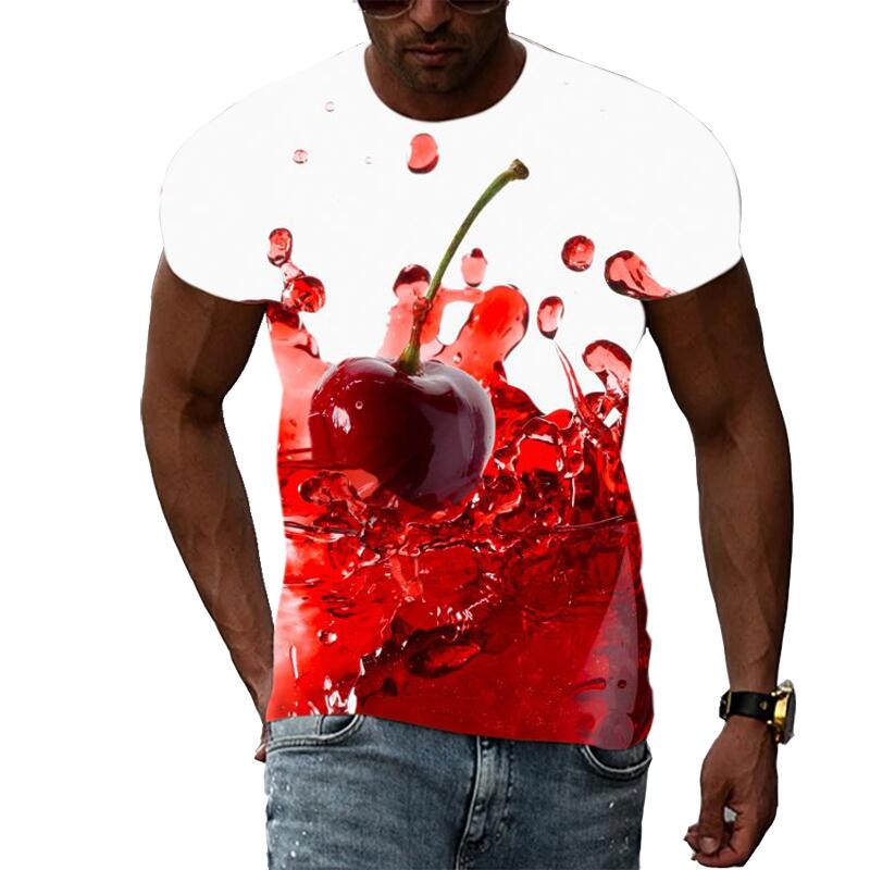 Men's Summer Fashion 3D Print  - Streetwear Brand T Shirt review and price