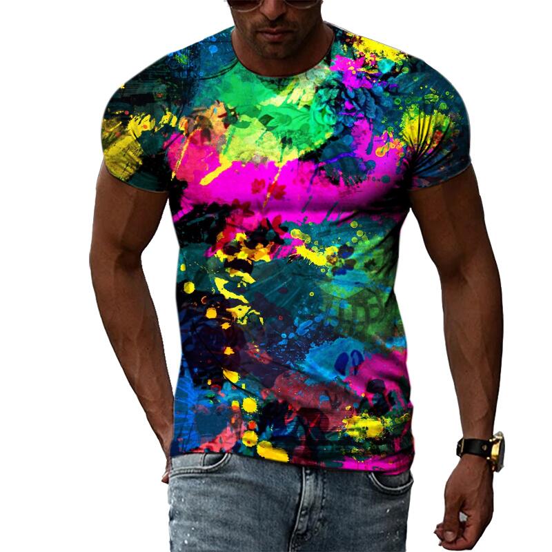Men's Summer Fashion 3D Print  - Streetwear Brand T Shirt review and price