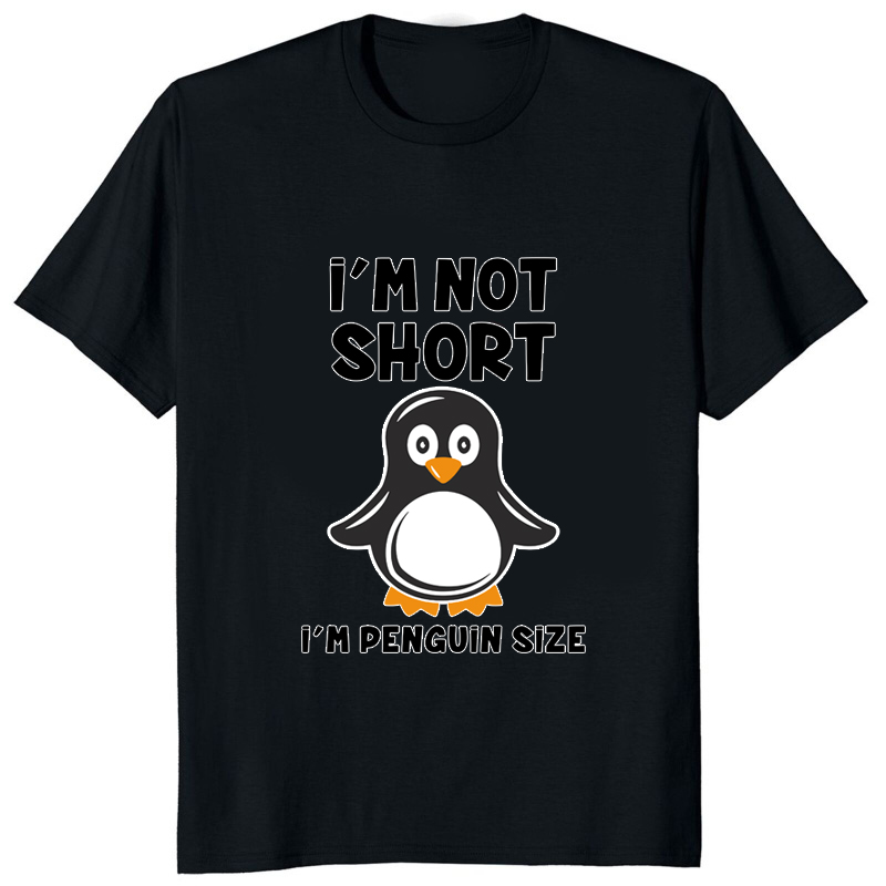 Im Not Short Im Penguin Size F - Streetwear Brand T Shirt review and price