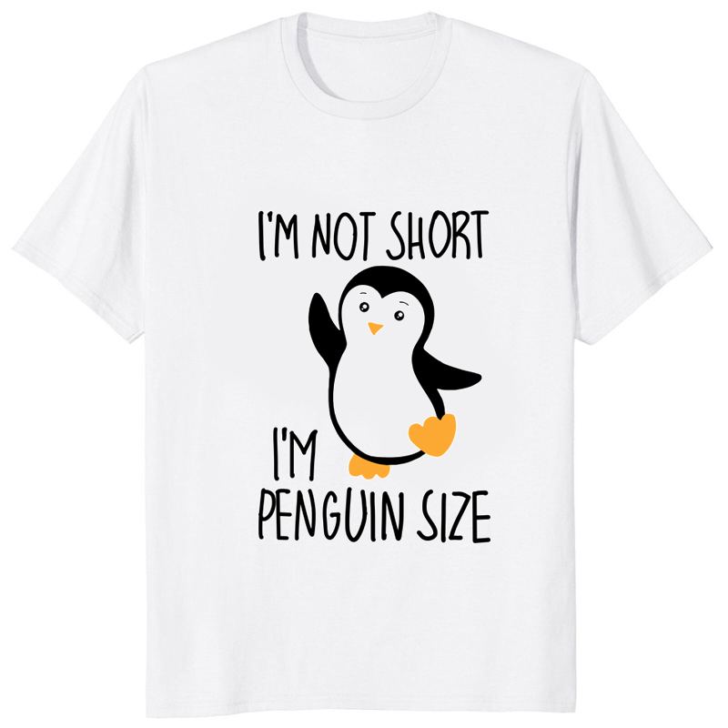 Im Not Short Im Penguin Size F - Streetwear Brand T Shirt review and price