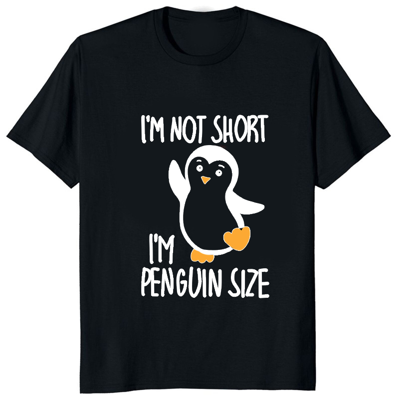 Im Not Short Im Penguin Size F - Streetwear Brand T Shirt review and price
